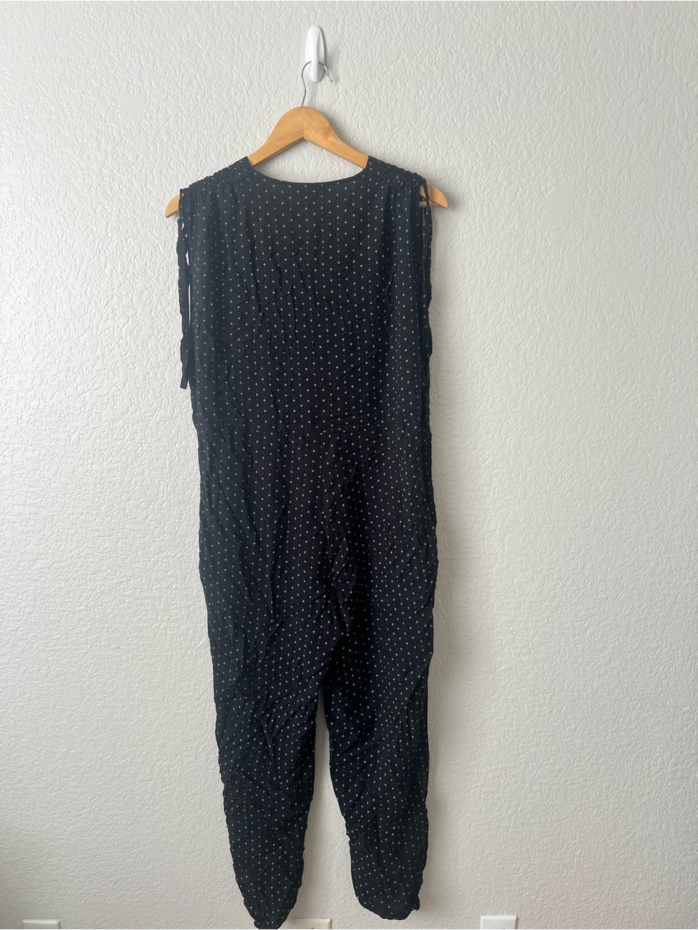 Hatch Size 0 Black White Maternity Twilight Jumpsuit Sleeveless - Picture 7 of 9